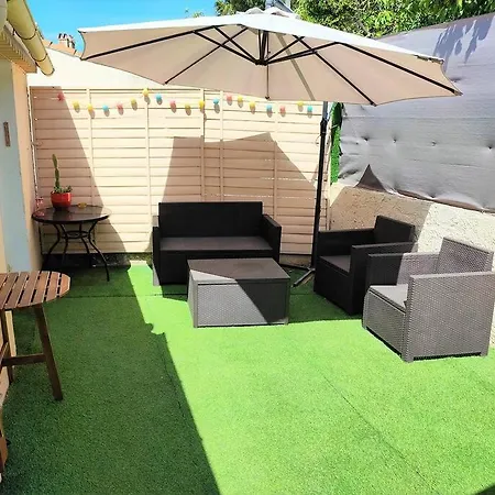 Maison T2 Proche Jardin Et Parking Securise 식스포즈레스플라지스